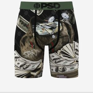 PSD Mens Boxer Brief- Underwear- Catch A Bag Monry These Size XL New